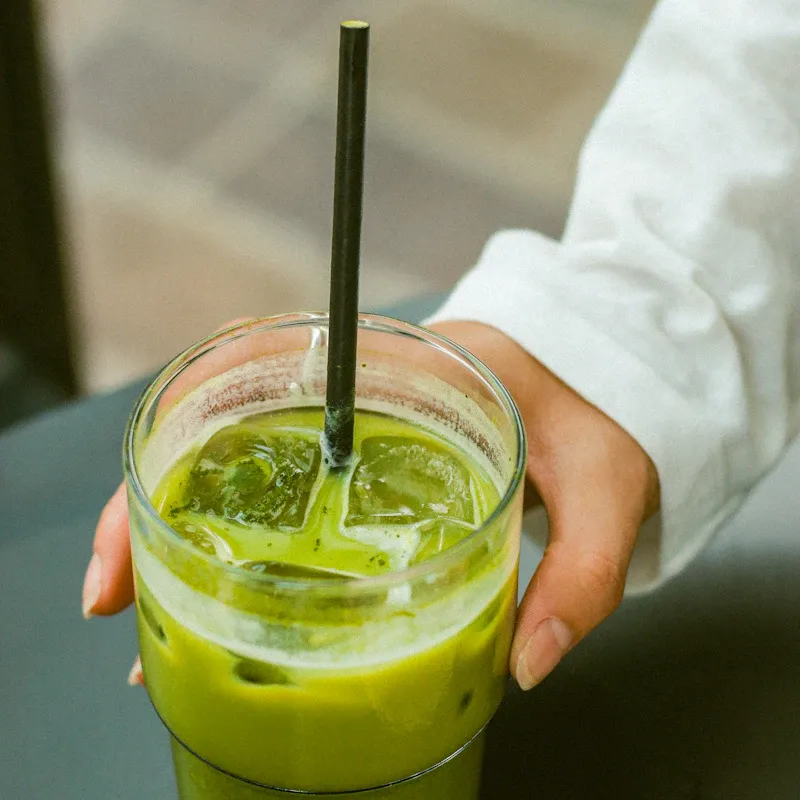 Té verde helado